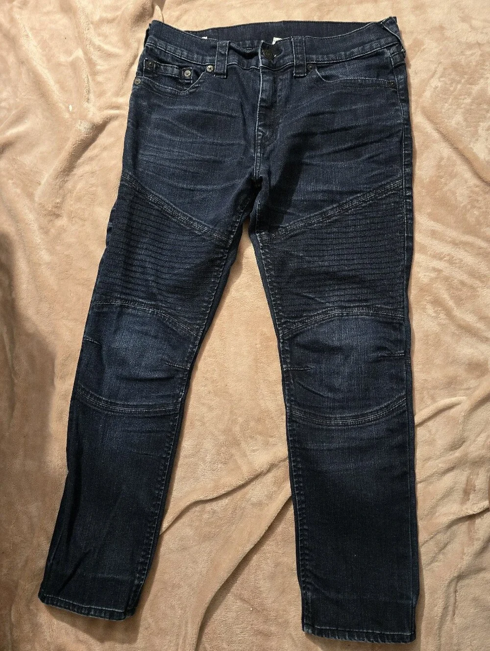 True Religion Rocco Relaxed Skinny Jeans Size 33